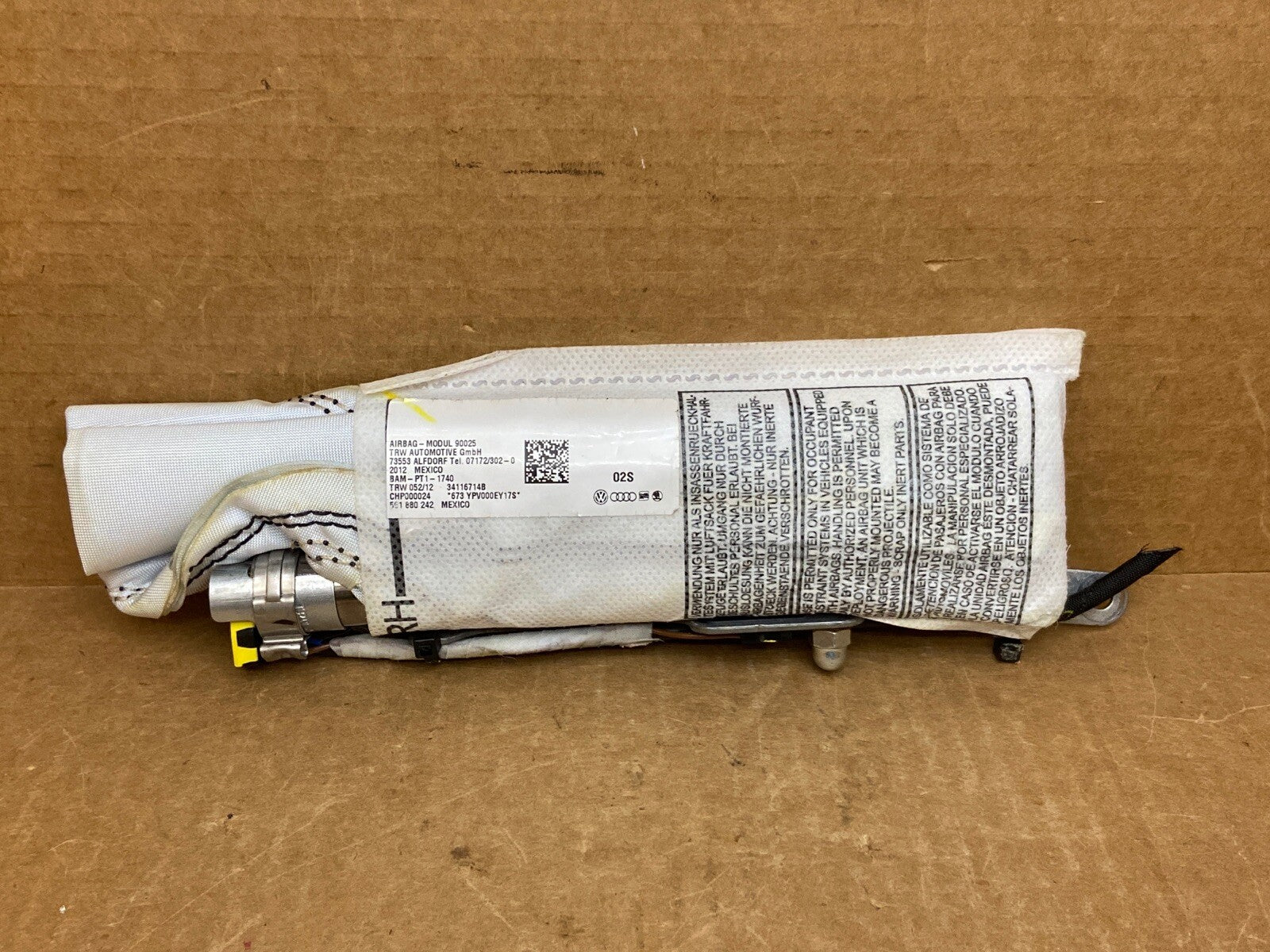 VW Volkswagen Passat Front Right Side Passenger Seat Air Bag Airbag0