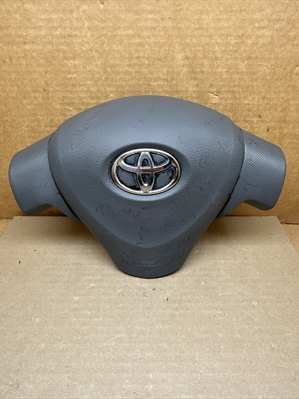 TOYOTA COROLLA L LE LEFT FRONT DRIVER SIDE STEERING WHEEL AIR BAG AIRBAG GRAY0