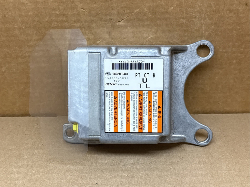 2014 Subaru Impreza SRS Air Bag Airbag Control Module 98221FJ4400