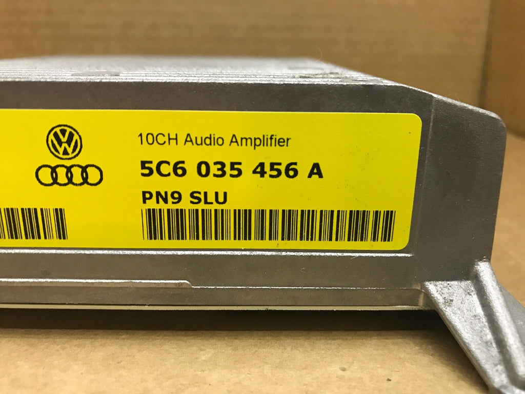 12 15 VW PASSAT JETTA GLI BEETLE PANASONIC 10CH AUDIO AMP AMPLIFER OEM PN9 SLU3