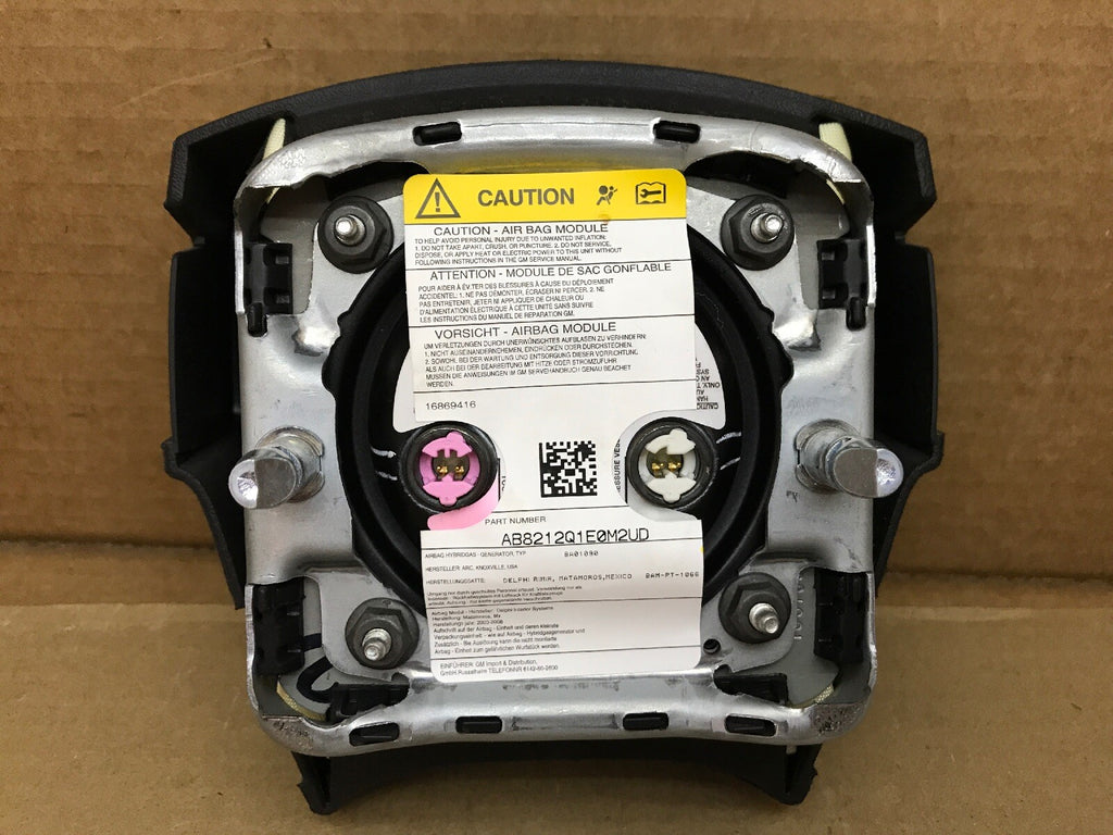03 06 SILVERADO TAHOE LEFT DRIVER SIDE STEERING WHEEL AIR BAG AIRBAG TWO PLUG5
