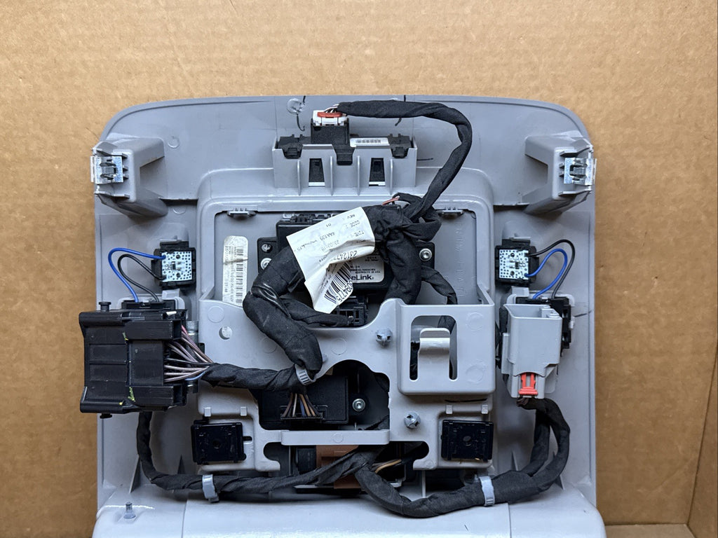 2015 2020 CHEVY SUBURBAN TAHOE YUKON XL OVERHEAD ROOF CONSOLE OEM GRAY 234525729