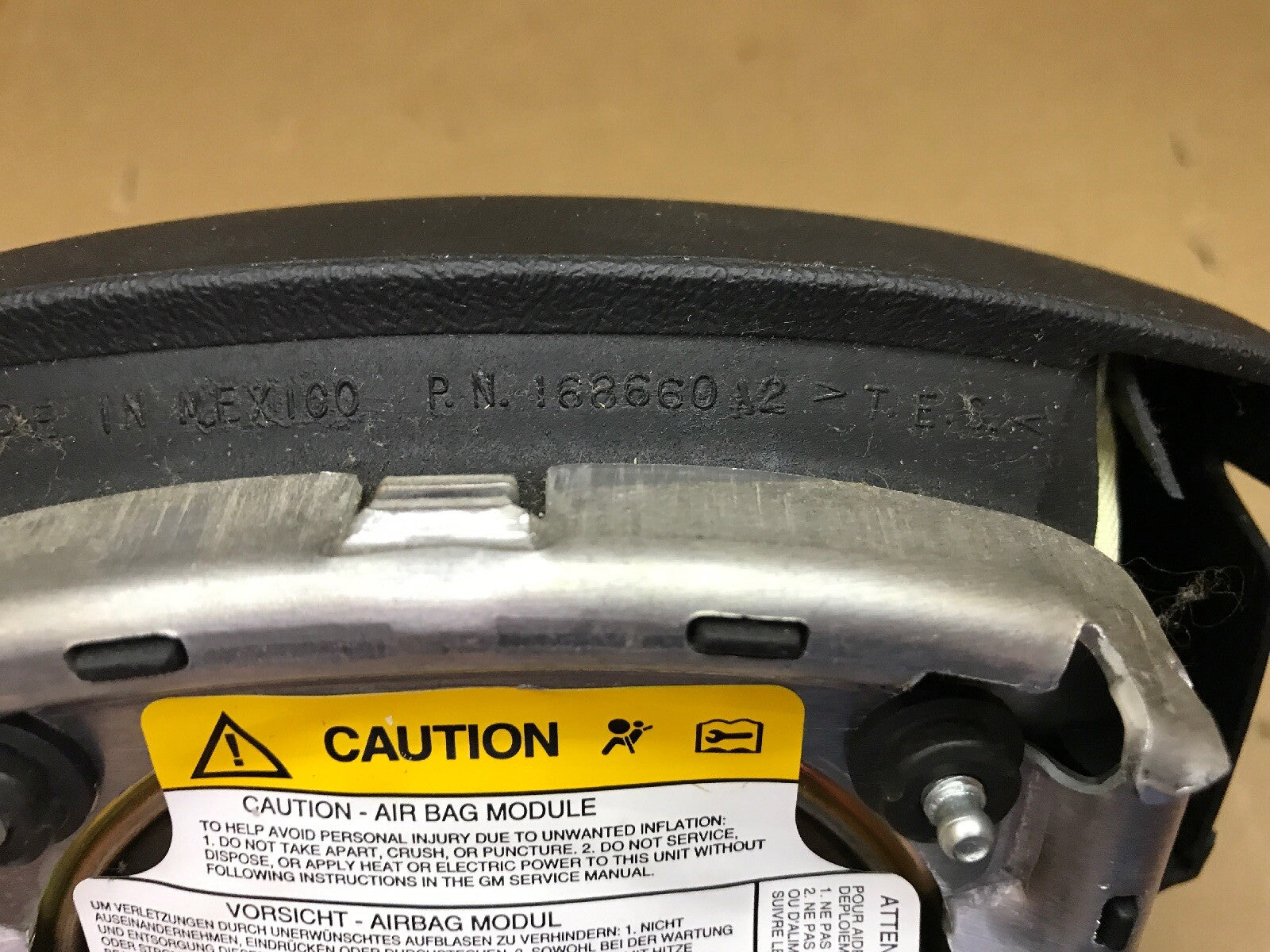 2002 2003 Chevy Trailblazer Driver Front Left Side Steering Wheel Airbag Air Bag6