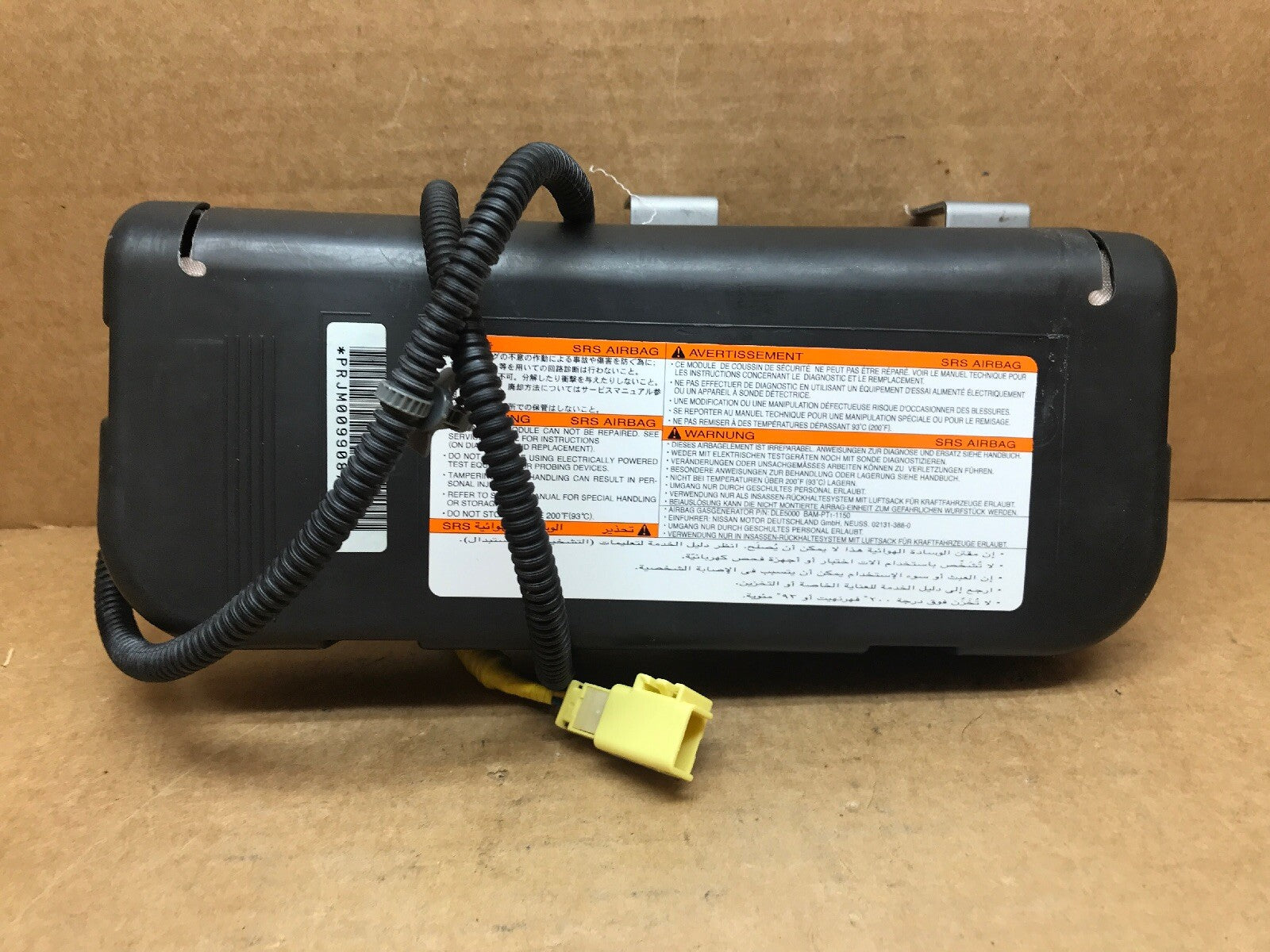 08 13 Nissan Rogue Front Right Side Passenger Seat Air Bag Airbag0