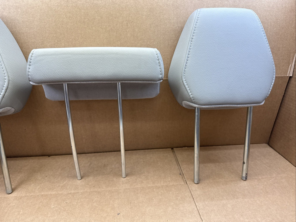 2014-2020 Acura MDX Headrest Head Rest Second 2nd Row Rear Set Leather Gray8