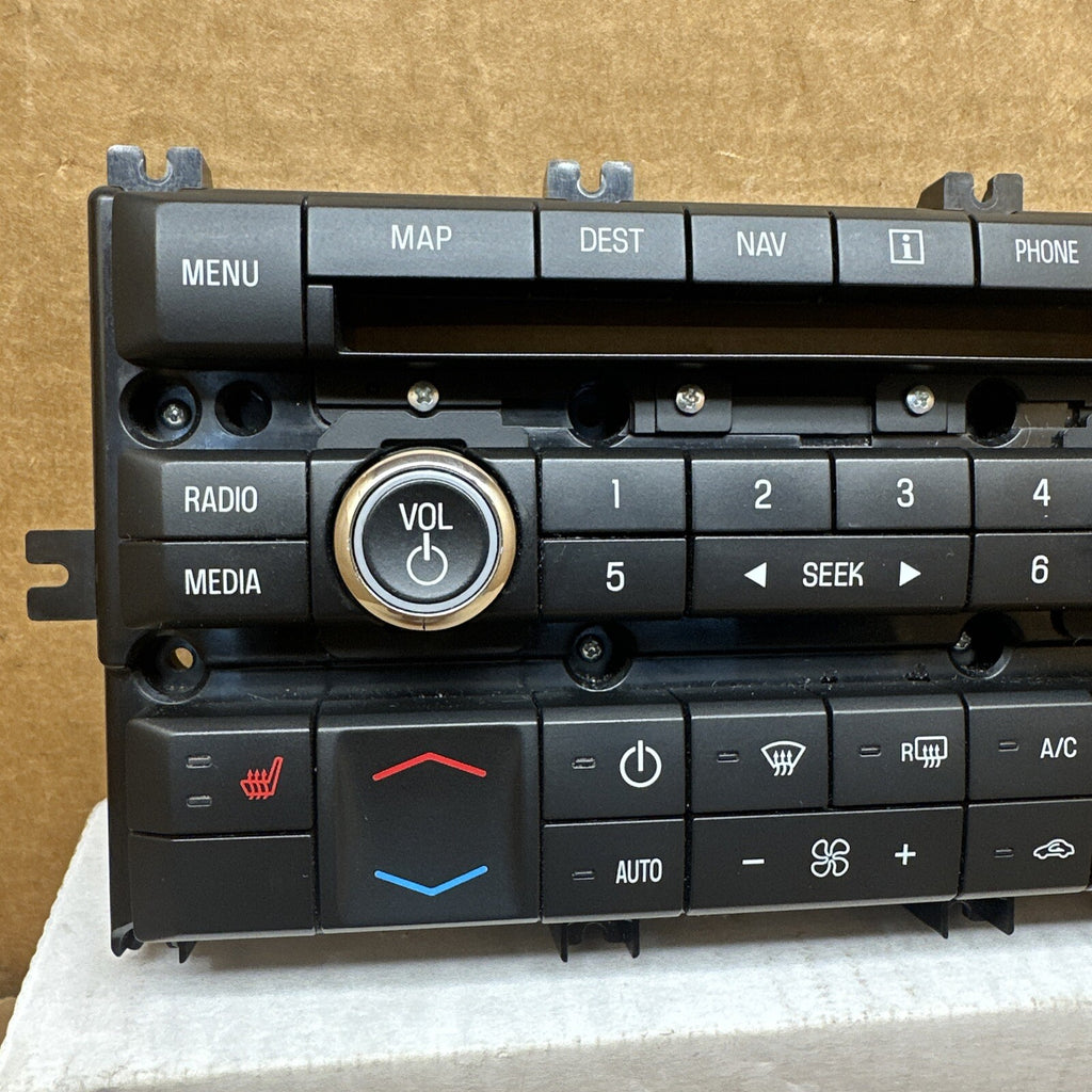 2009 2012 Ford Flex Radio Audio Climate Control Panel BA8T 18A802 AC1