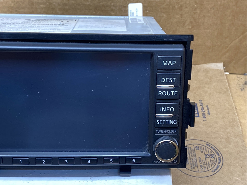 2010 2013 Nissan Altima Audio Radio Stereo Info Display Screen 25915 ZX03A4