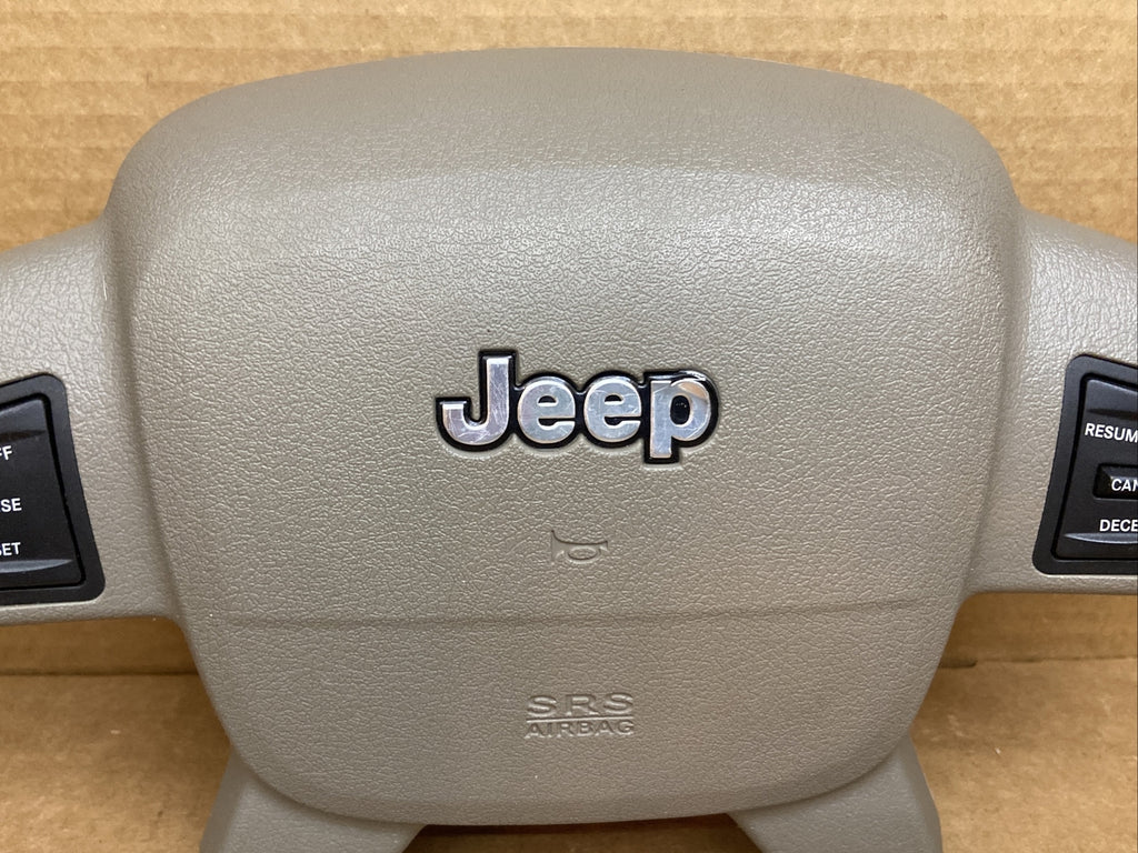 05 07 Grand Cherokee Front Left Driver Side Steering Wheel Air Bag Airbag Khaki4