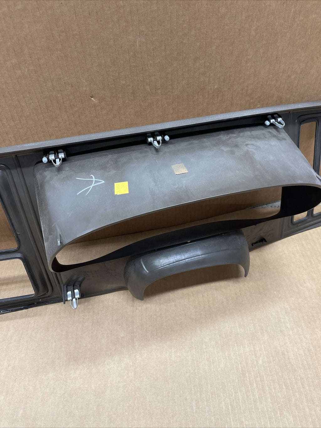 2003 2006 Cadillac Escalade Cluster Dash Bezel Ebony Woodgrain 15100030 150559939