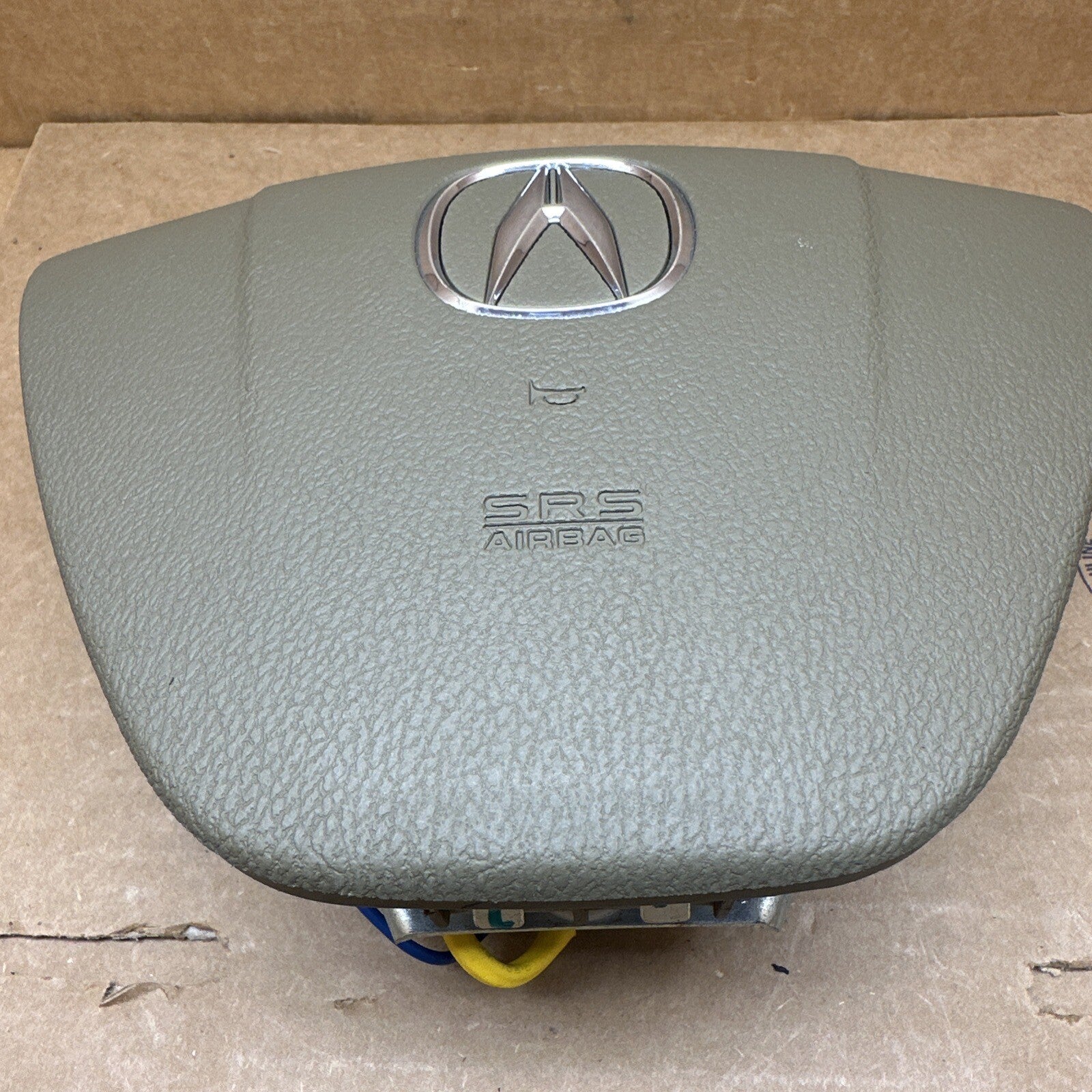 ACURA MDX FRONT LEFT DRIVER SIDE STEERING WHEEL AIRBAG AIR BAG TAN8