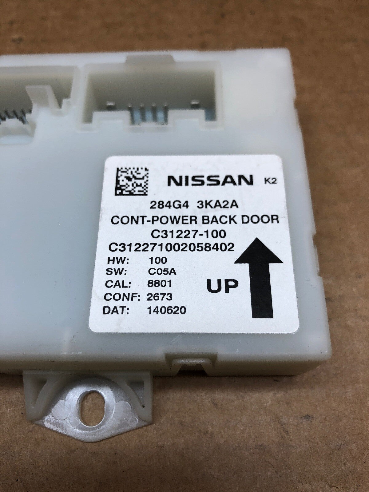 Power Liftgate Tailgate Control Module Fits 14 15 PATHFINDER 284G43KA2A1