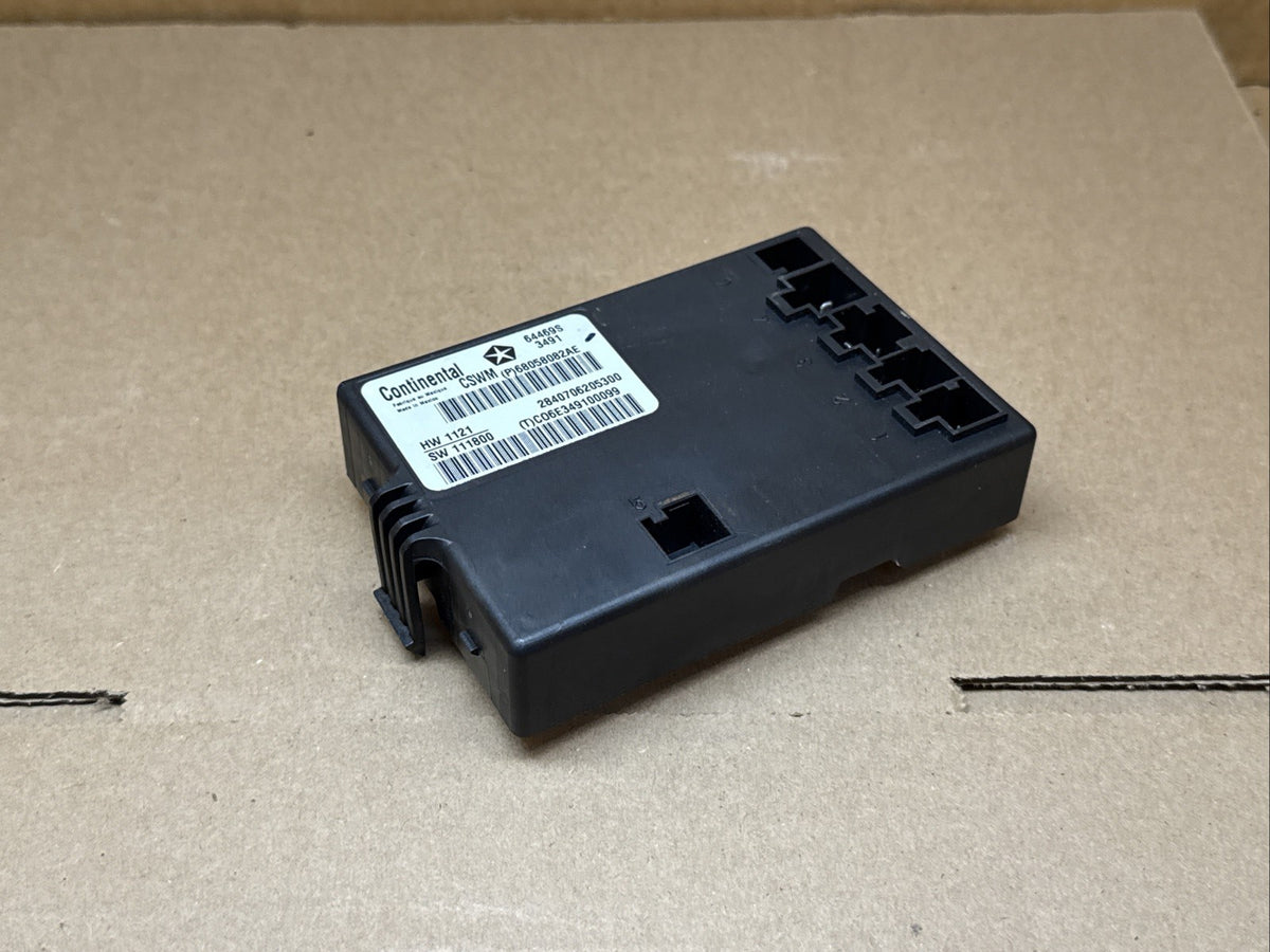 Chrysler Ram Front Driver Seat Heat Control Module P68058082AE 68058082AE3