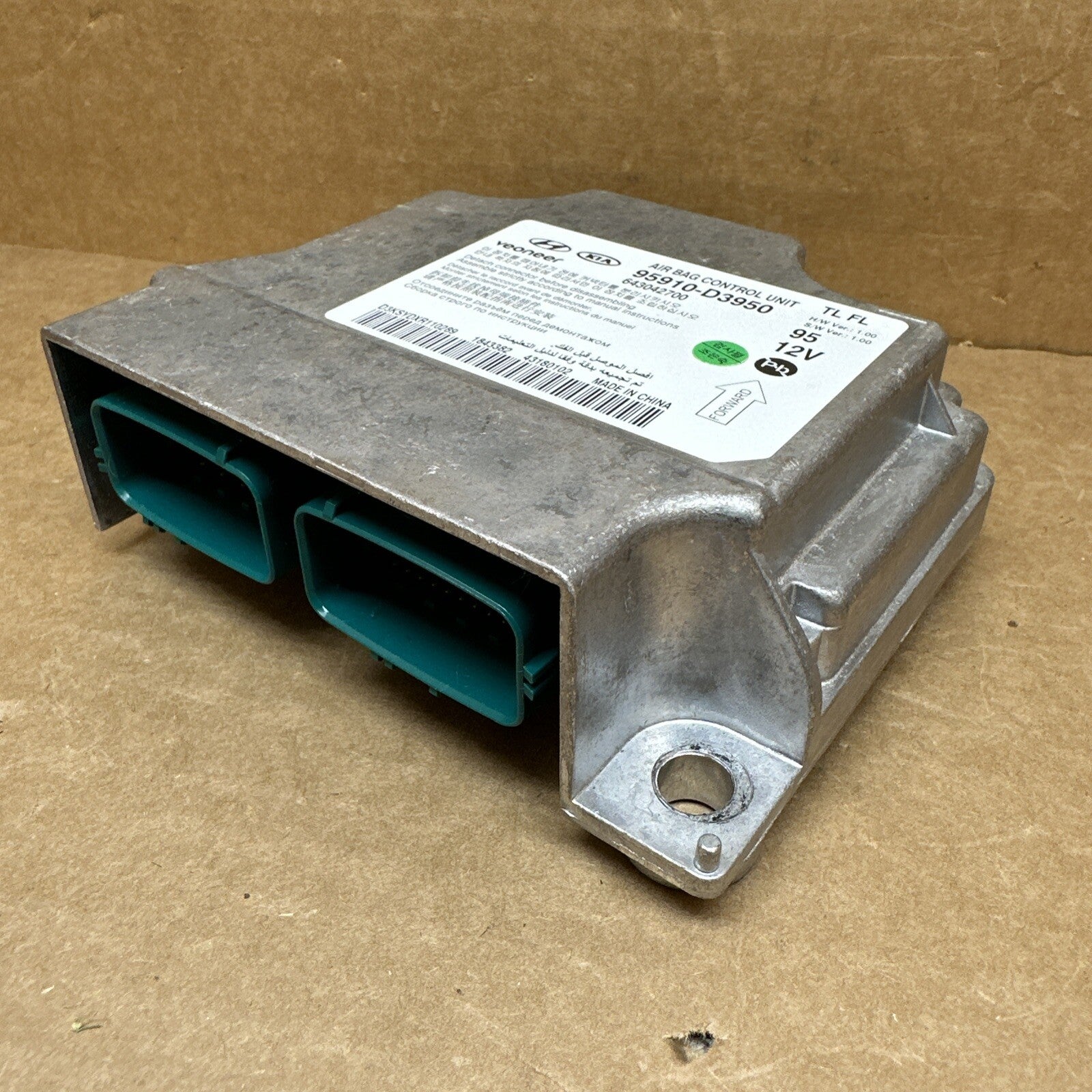 2019 2021 Hyundai Tucson Airbag Control Module Unit OEM 95910 D39504