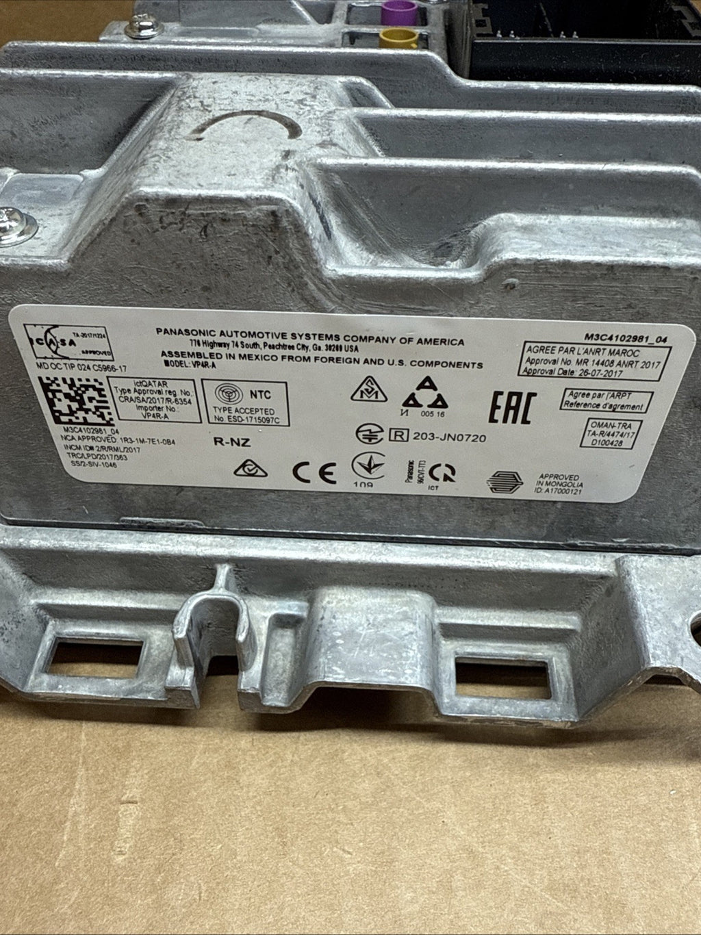 2018 Jeep Grand Cherokee Touch Screen Touchscreen Radio Display 68306656AR7