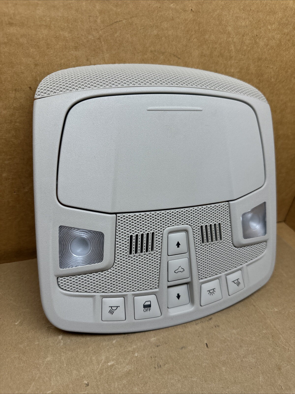 2013 2016 Ford Fusion Over Head Overhead Console Dome Light Sunroof Gray3