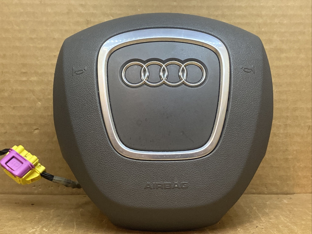 Audi A6 S6 Front Left Driver Side Steering Wheel Airbag Air Bag Platinum Gray NQ3