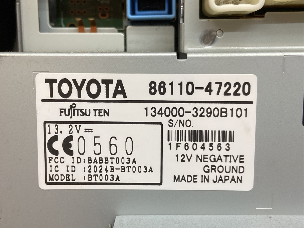2006 2009 Toyota Prius Dash Information Display Screen OEM 86110 472207