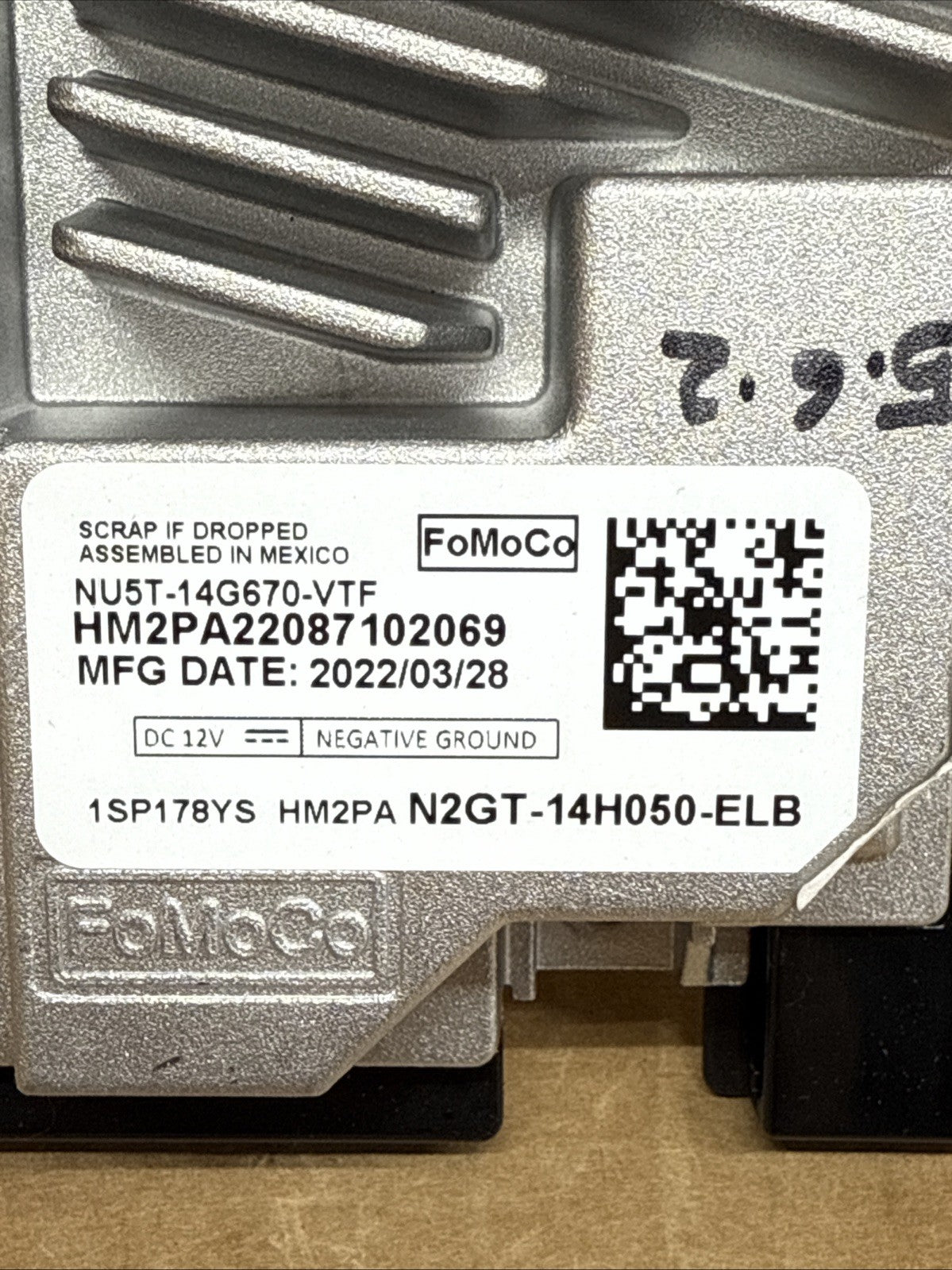 FORD EDGE SYNC 4 APIM module NU5T 14G670 VTF N2GT 14H050 ELB1