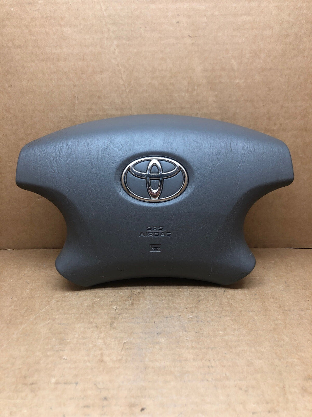 02 04 TOYOTA CAMRY FRONT LEFT DRIVER SIDE STEERING WHEEL AIRBAG AIR BAG GRAY0