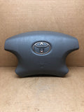 02 04 TOYOTA CAMRY FRONT LEFT DRIVER SIDE STEERING WHEEL AIRBAG AIR BAG GRAY0