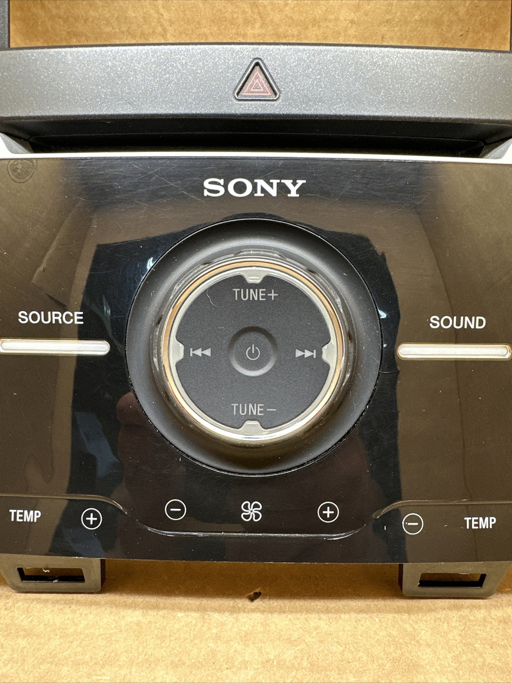 11 14 FORD EDGE 8" Dash Climate Control Radio Panel Bezel SONY CT4T 18A802 CG3