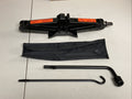 14 19 NISSAN VERSA NOTE SPARE TIRE SCISSOR JACK TOOLS SET KIT LUG WRENCH0