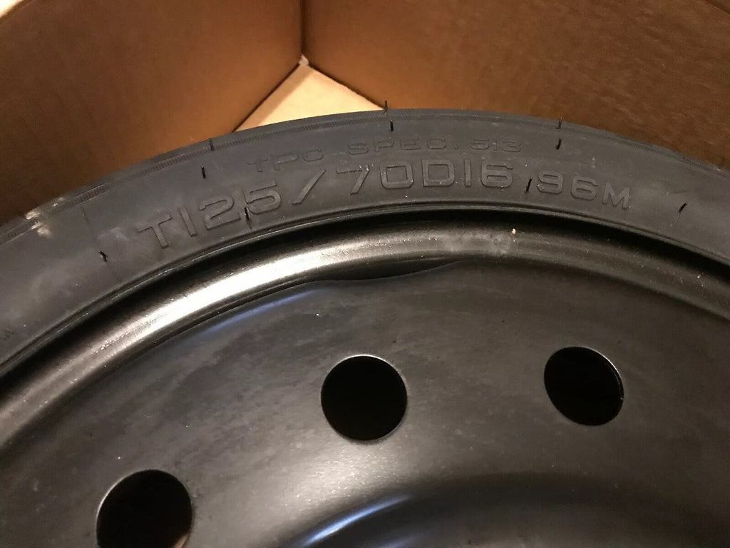 2000 2013 Chevy Impala Spare Tire Compact Donut OEM T125/70D16 16" Inch3