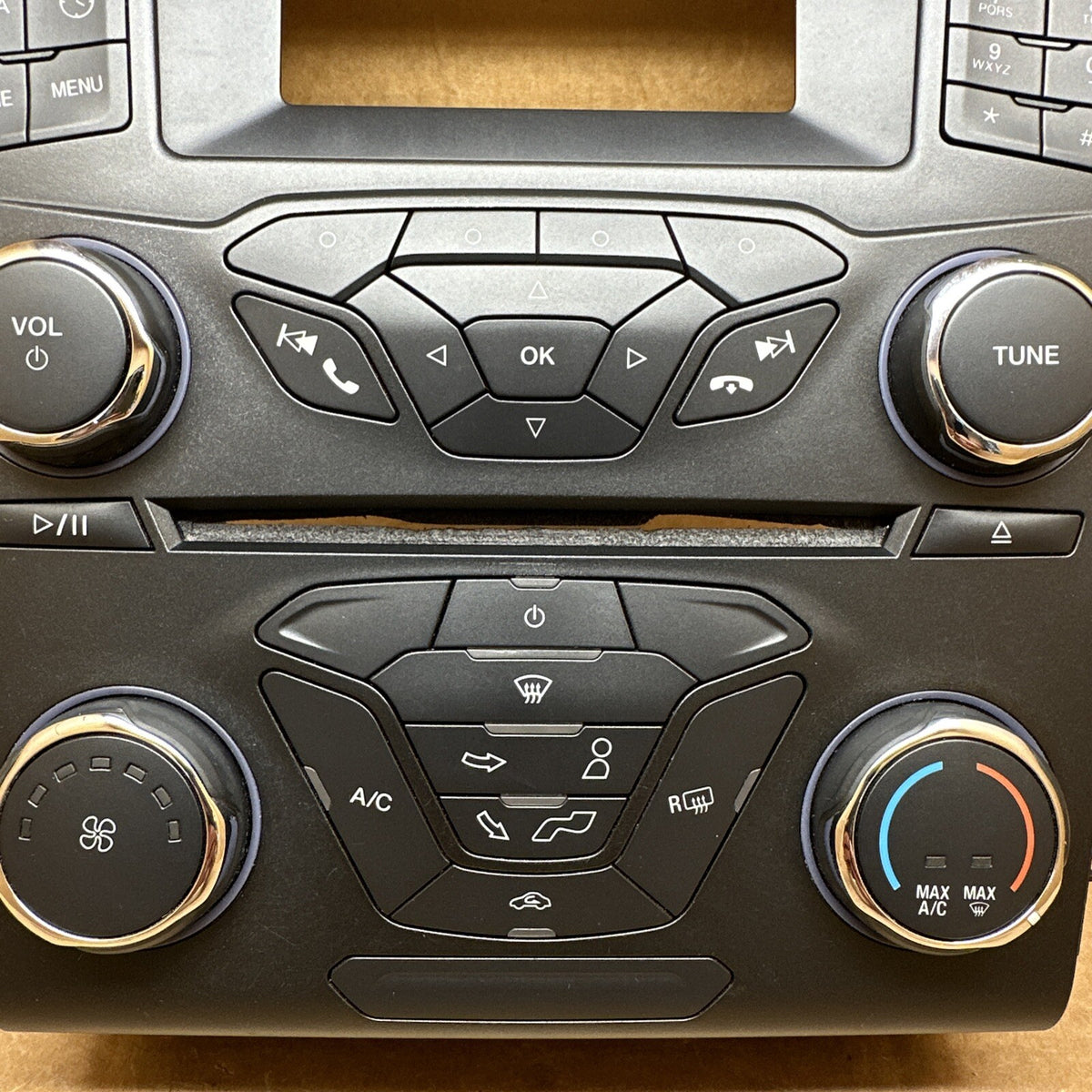 2015 Ford Fusion Temp Temperature Climate Radio Control Bezel FS7T 18E243 ED3