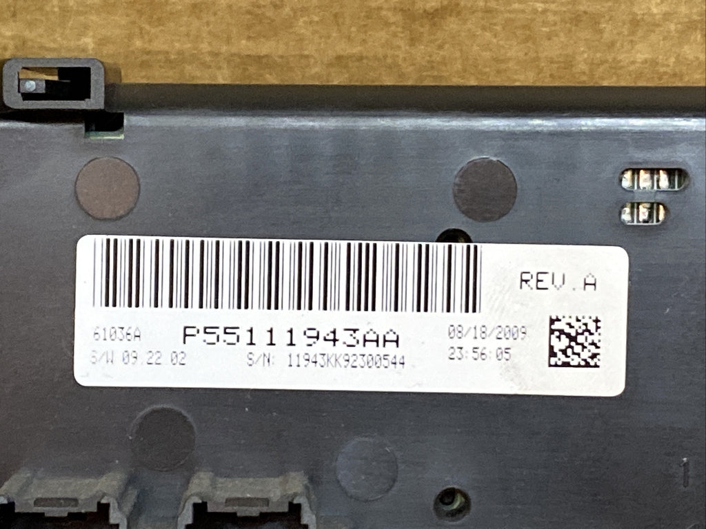 10 12 Liberty Nitro Climate Temp Temperature Climate Control Manual P55111943AA6