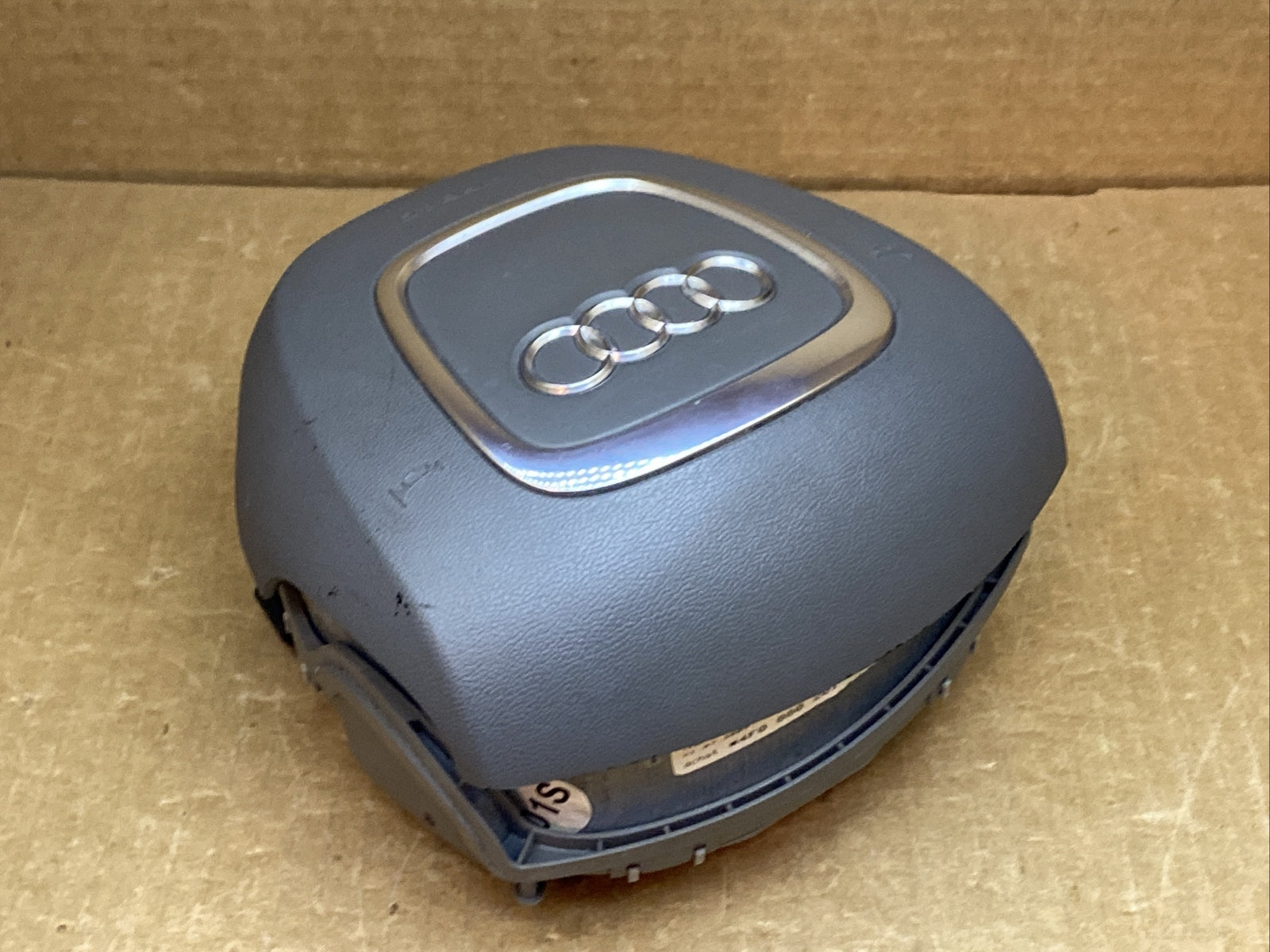 Audi A6 S6 Front Left Driver Side Steering Wheel Airbag Air Bag Platinum Gray NQ9