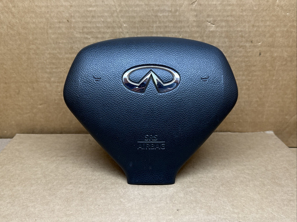 2007 2015 INFINITI G25 G35 G37 EX35 Q40 LEFT DRIVER STEERING WHEEL AIRBAG BLACK0