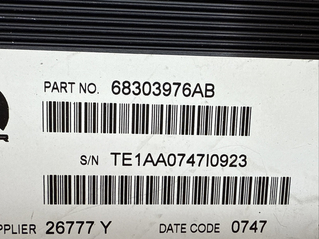 2017 2021 Charger Challenger Chrysler 300 Audio Amplifier Amp OEM 68303976AB2
