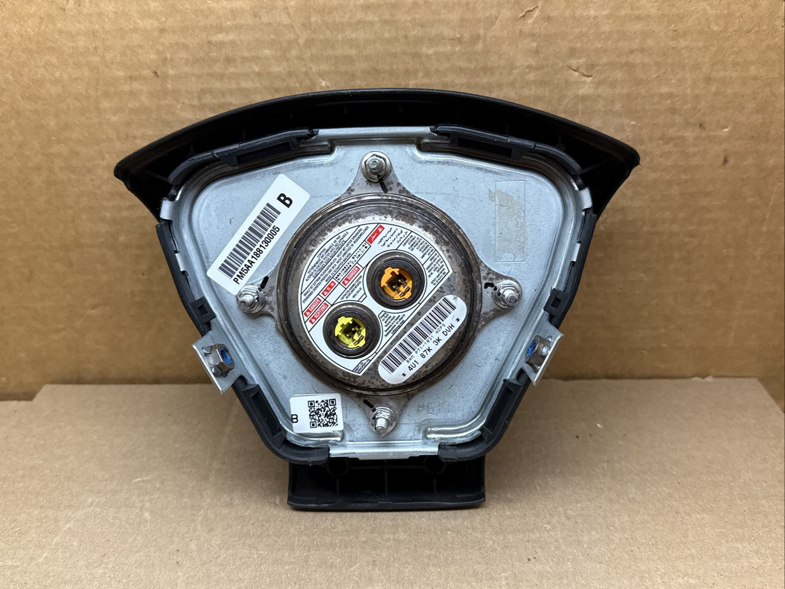 15 24 Nissan Murano Front Left Driver Side Steering Wheel Air Bag Airbag Black8