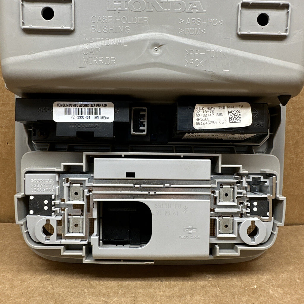 2011 2017 Honda Odyssey Light Gray Over Head Overhead Console Homelink Sunroof6