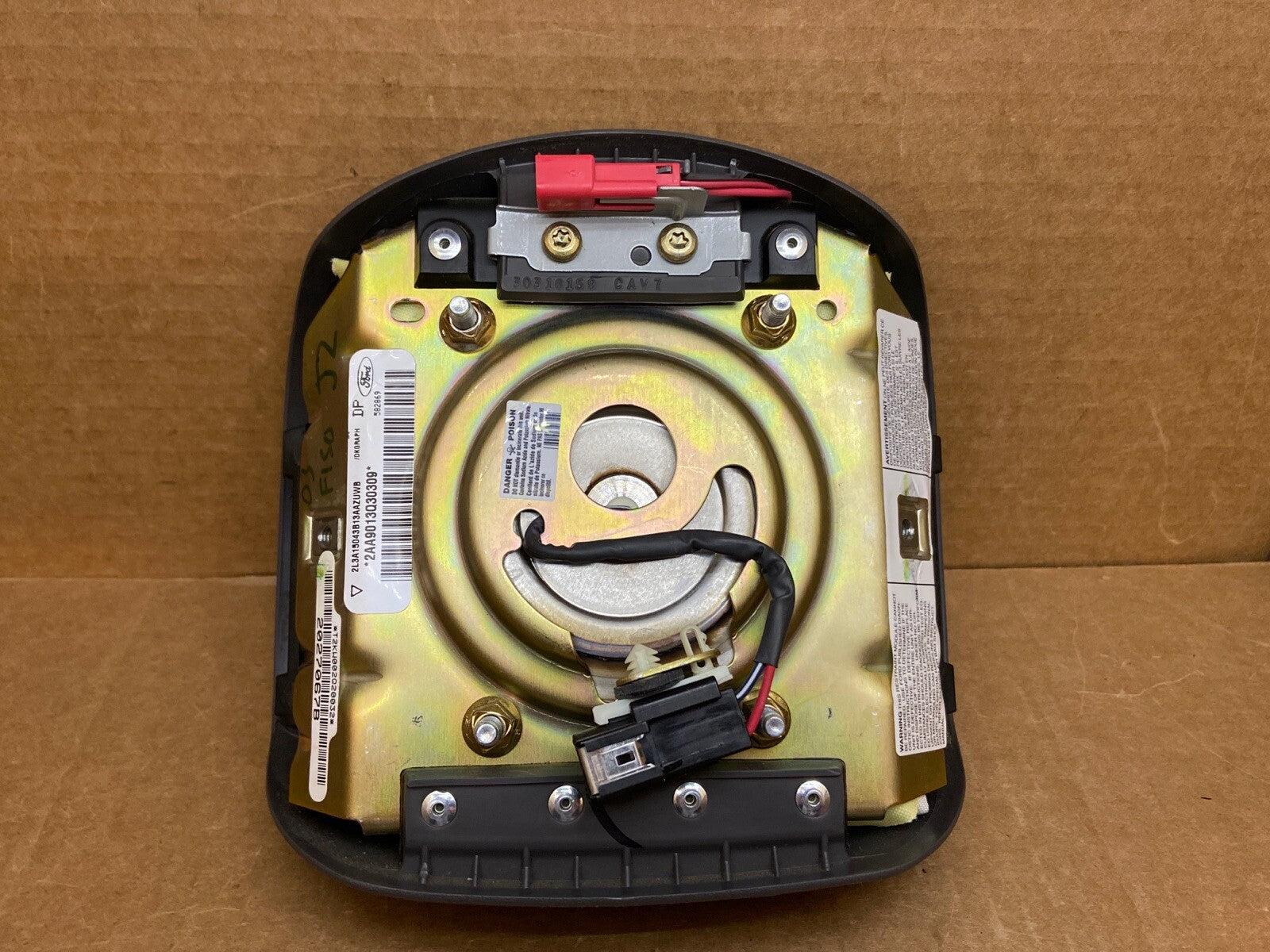 99 03 Ford F150 F250 Expedition Left Driver Side Steering Wheel Airbag Air Bag7