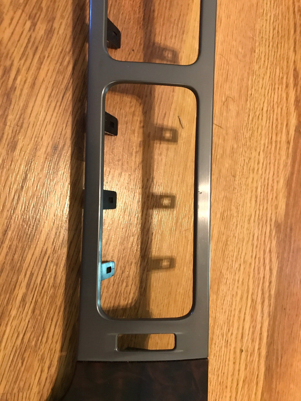 2007 2014 CHEVROLET SUBURBAN TAHOE DASH CENTER AIR VENT MAPLE WOOD TRIM PANEL4