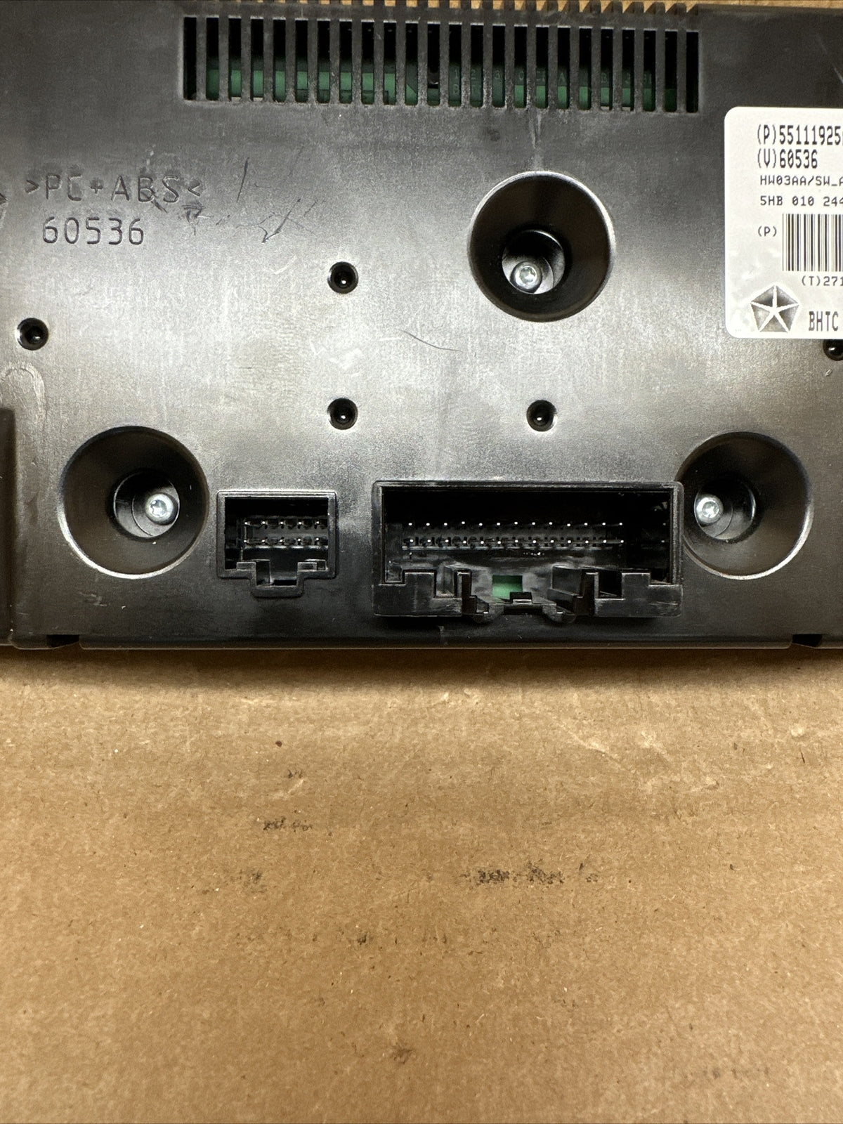 2011 2013 Dodge Durango Digital Climate Temp Temperature Heat Control 55111925AL7