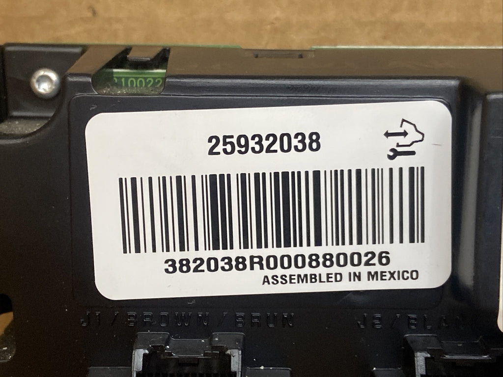 2008 2012 Traverse Enclave Digital Climate Temp Temperature Control 259320386