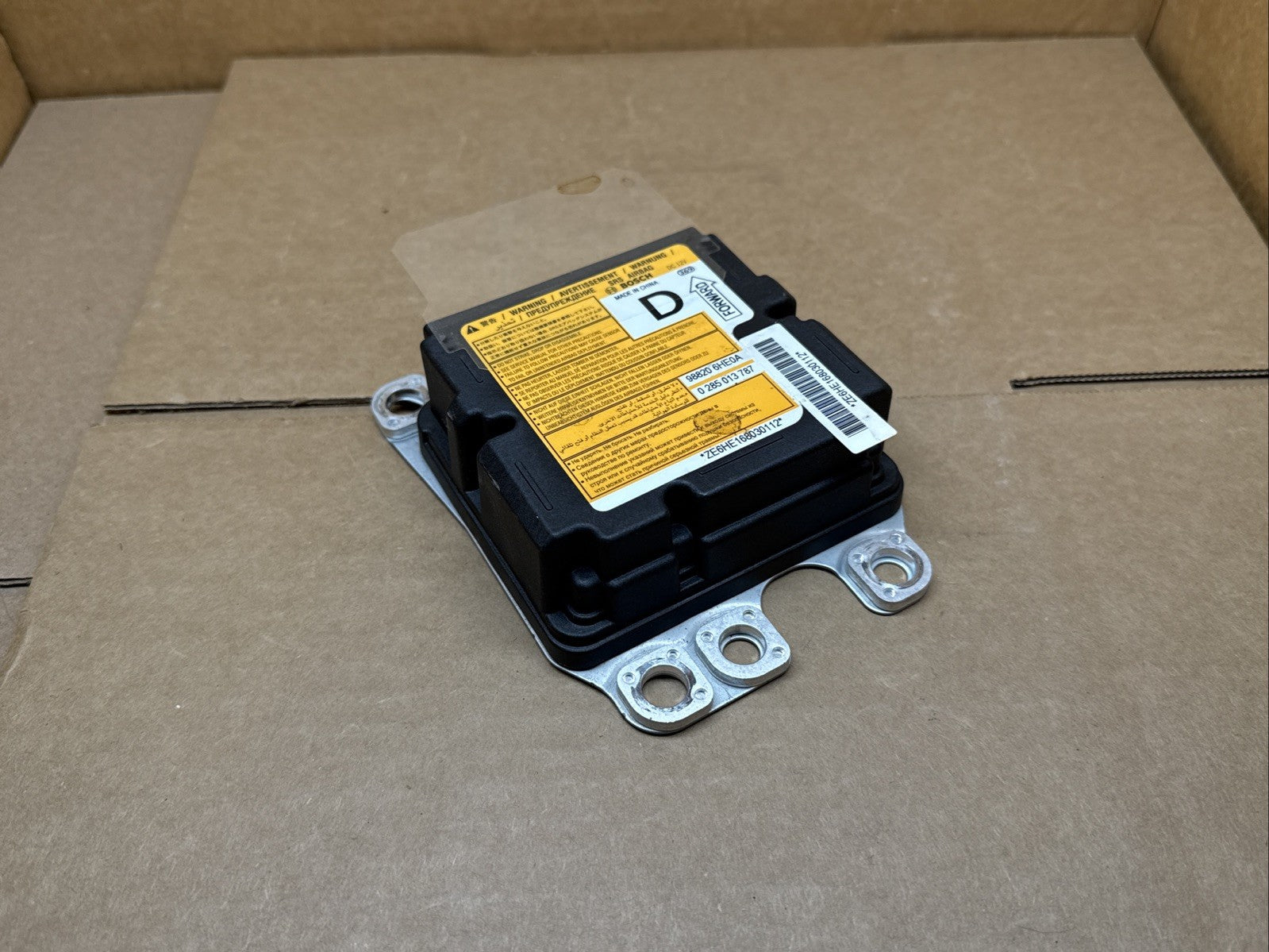 2014 2024 Infinity Q50 Airbag Air Bag Control Module 98820 6HE0A 988206HE0A2