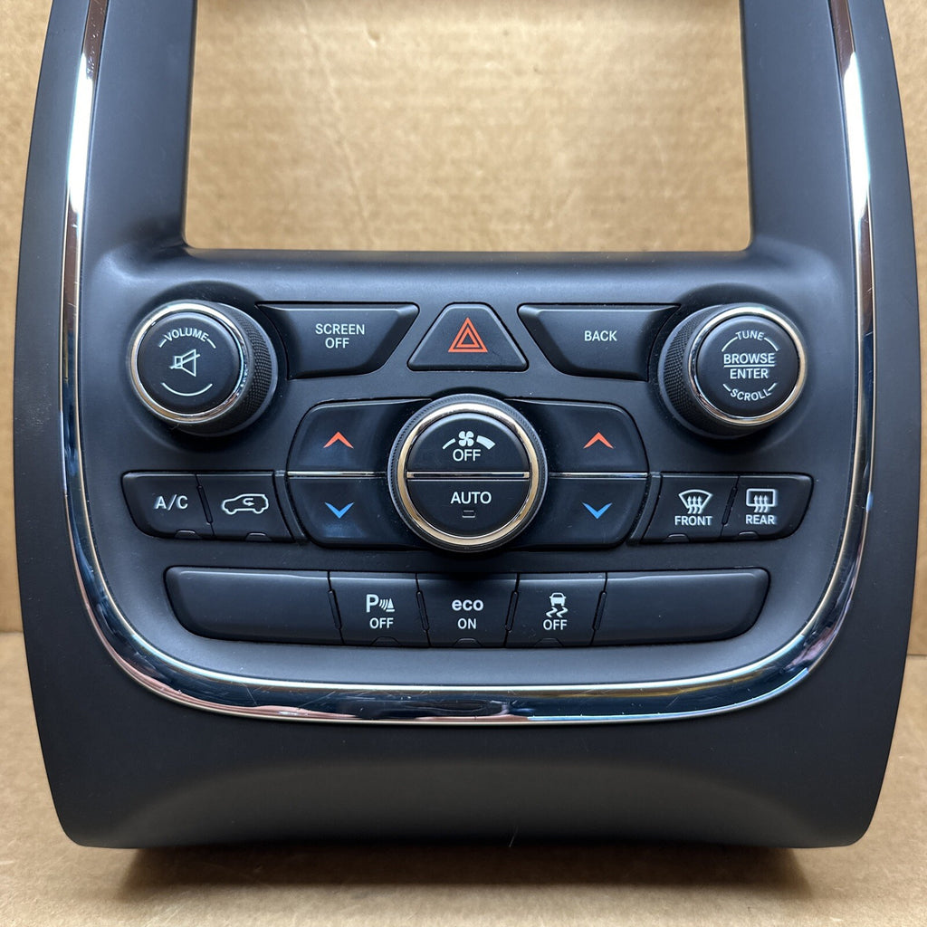 2014 2015 Durango Dash Heat AC Radio Climate Control Panel OEM 05091858AB1
