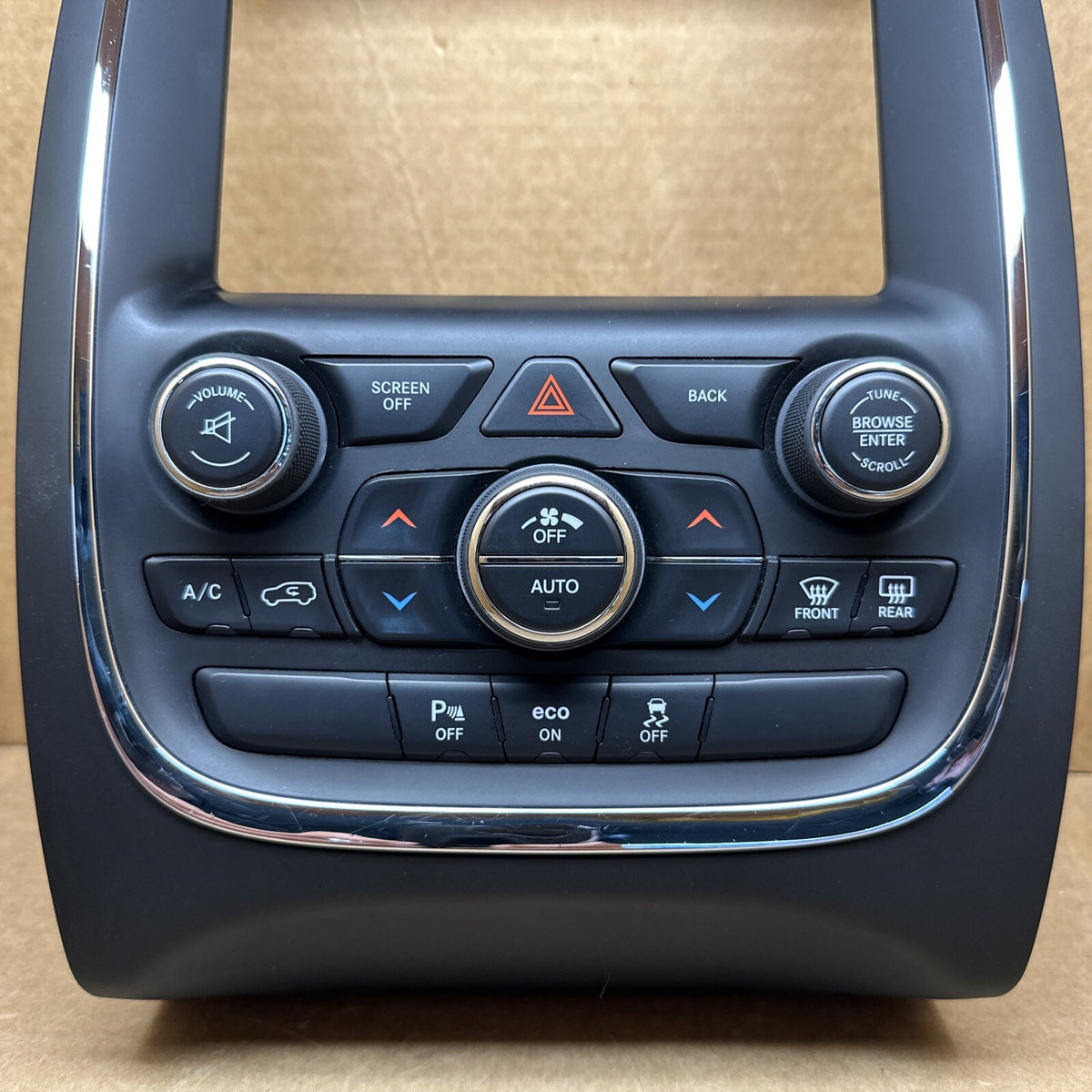 2014 2015 Durango Dash Heat AC Radio Climate Control Panel OEM 05091858AB1