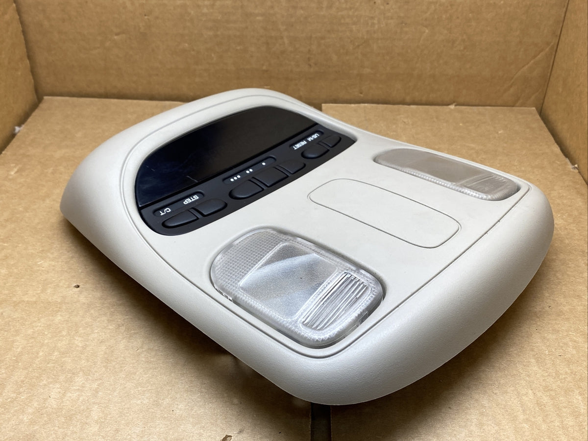 2002 2005 Dodge Ram Overhead Console Dome Map Lights Digital Display 56049679AA6