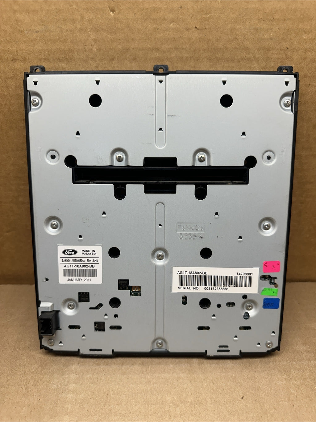 2010 2012 Ford Taurus Radio Face Plate Climate Control Panel OEM AG1T 18A802 BB5