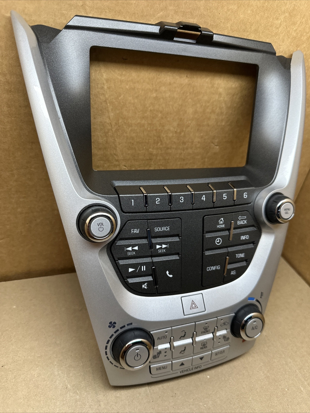 2016 2017 Chevy Equinox Terrain Radio Face Climate Control Panel Bezel 233349792