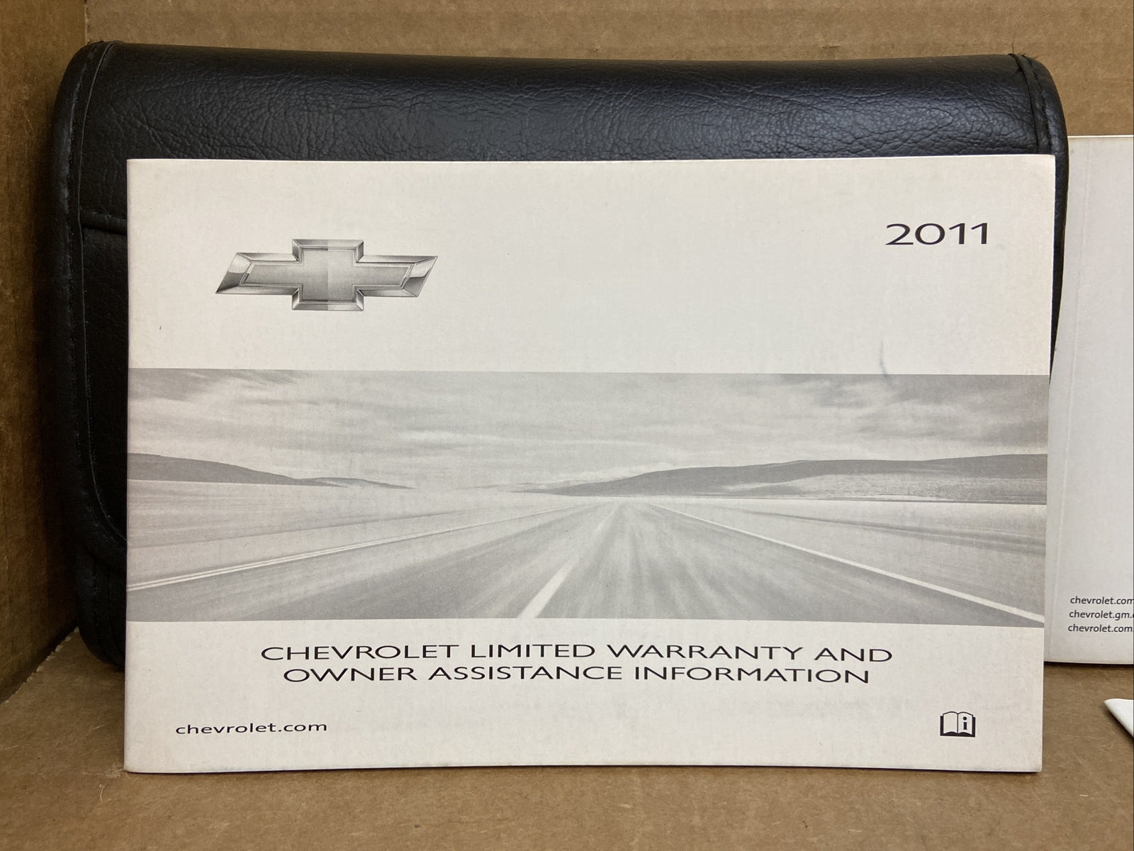 2011 Chevy Corvette Owner's Owners Owner Manual Book Guide Set Case Wallet OEM3