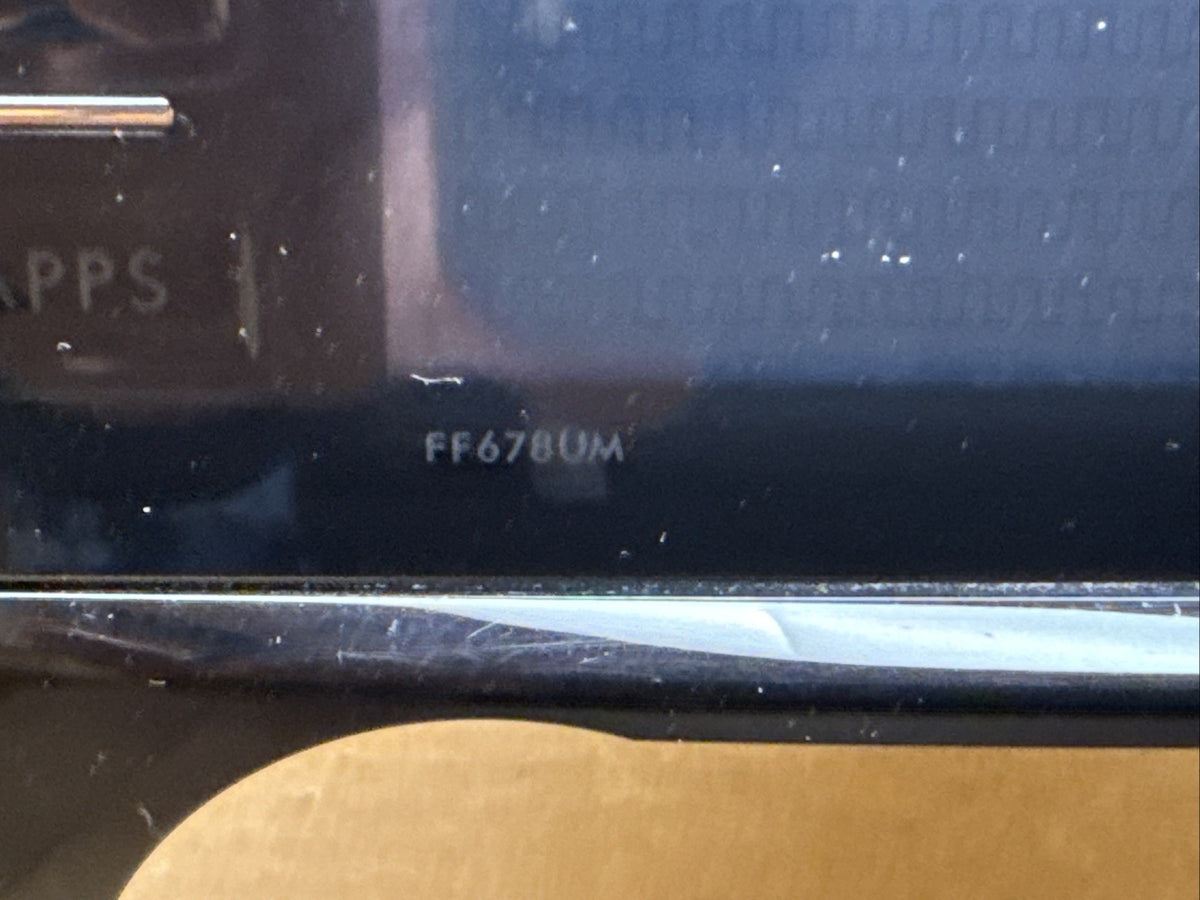 2017 Subaru Forester Radio Receiver Screen Display FF678UM 86201SG6712