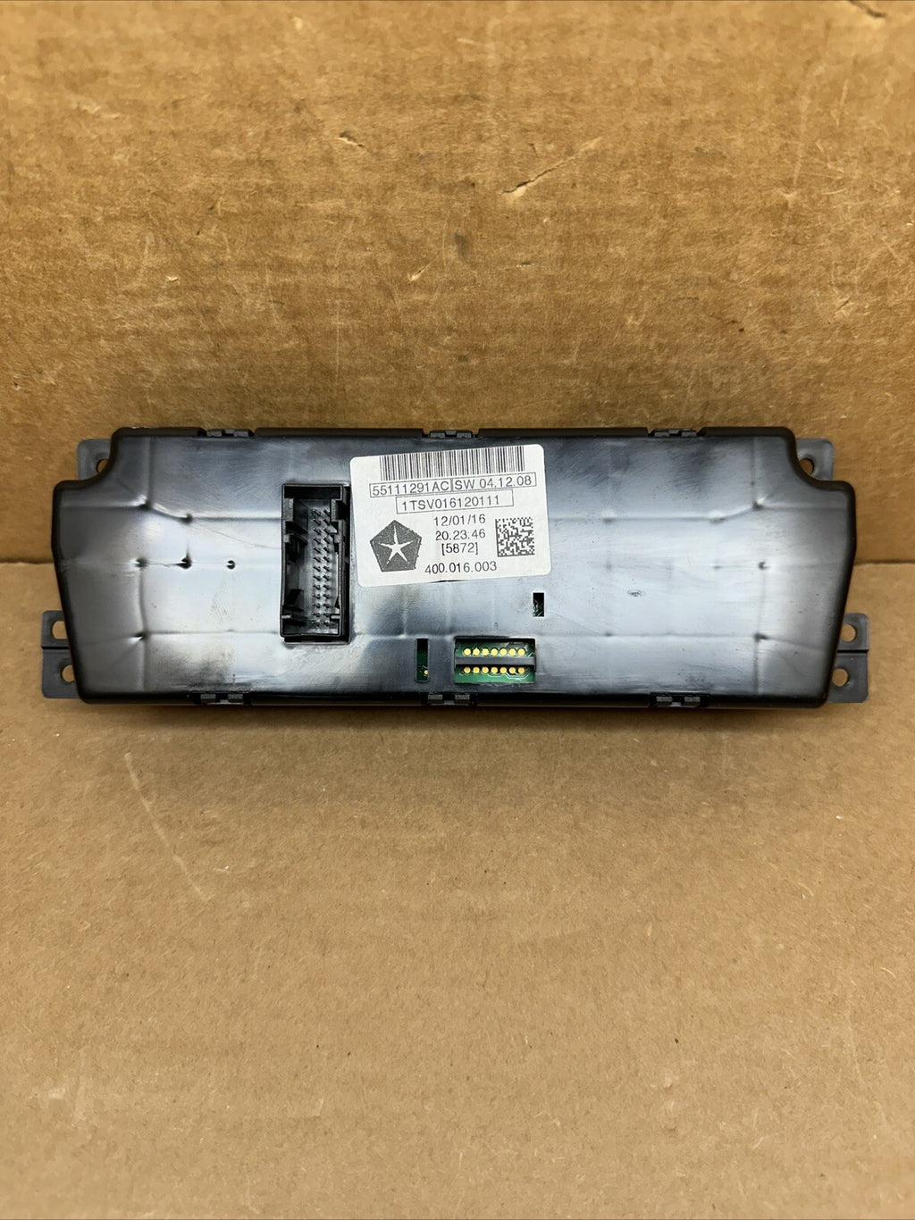 2011   2012 Dodge RAM AC Heater Climate Temperature Control 55111291AC OEM5