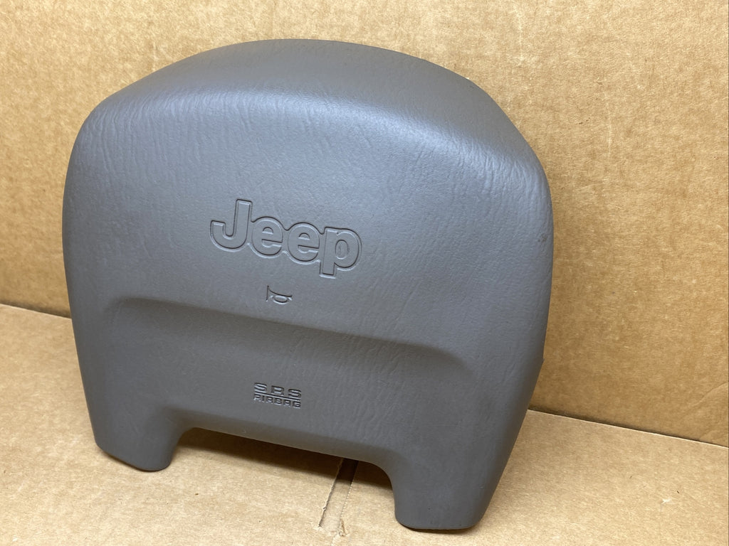 99 00 Grand Cherokee Front Left Driver Side Steering Wheel Air Bag Airbag Taupe3