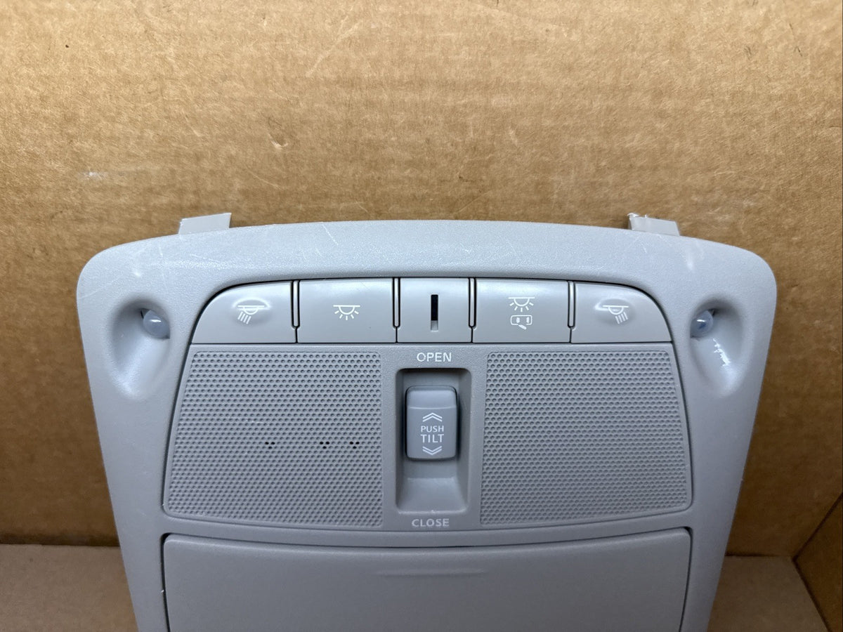 2016 2018 Nissan Murano Front Center Over Head Overhead Console Gray 26430 5AC2A1