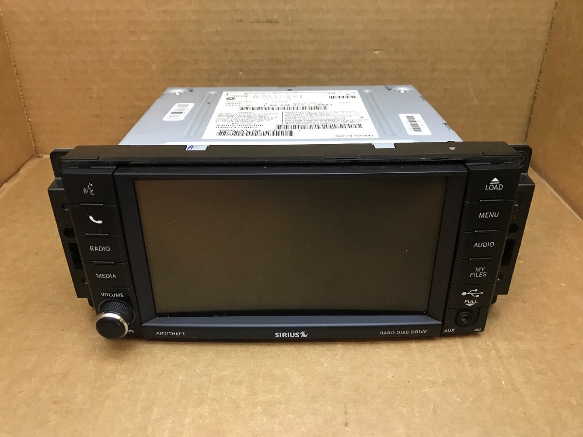 10 18 Grand Caravan Town Country Nitro Radio CD Dvd MyGig RBZ P05091327AE0